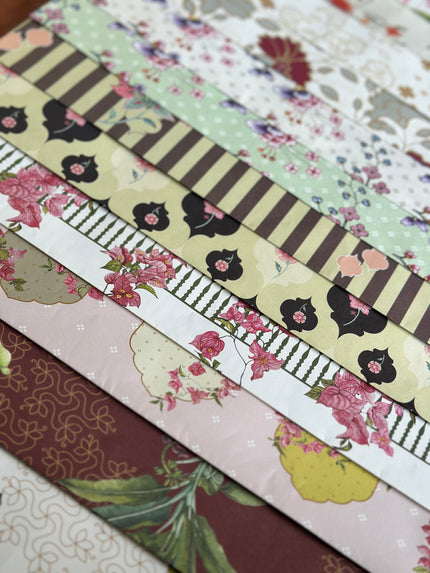 GIFT WRAPPING BOOKS - INDIAN MOTIFS