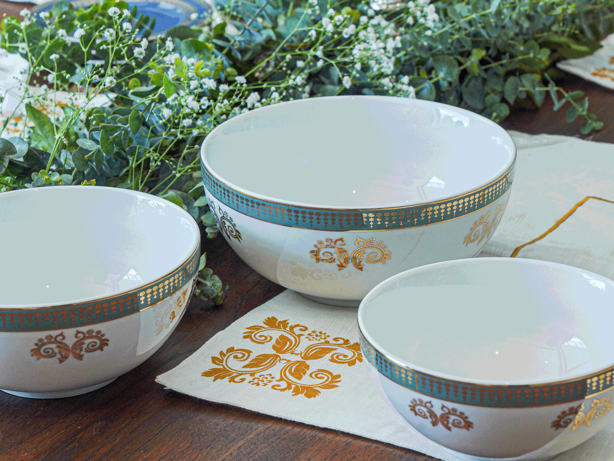 Serving Bowls Small,Medium & Large