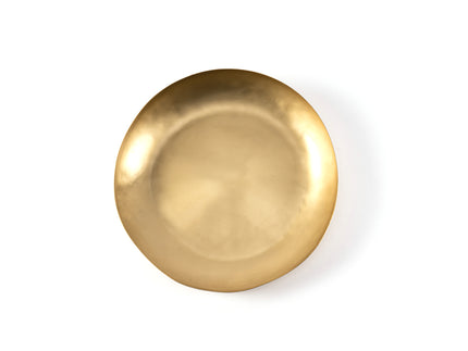 Brass Pinched Platter - Large