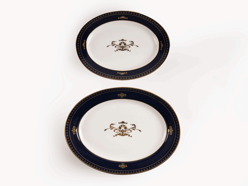 Oval Serving Plates Small & Large