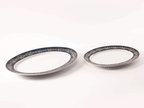 Oval Serving Plates Small & Largre