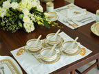 Soup Bowl, Setter, Spoon Set