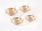 Soup Bowl, Setter, Spoon Set